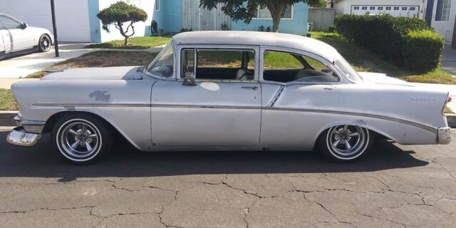 1956 Gray Chevrolet Bel Air/150/210 Coupe