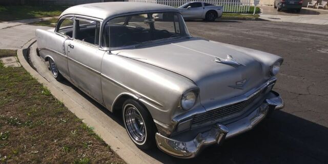 1956 Gray Chevrolet Bel Air/150/210 Coupe