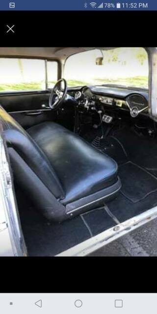 1956 Gray Chevrolet Bel Air/150/210 Coupe