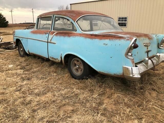 1956 Green Chevrolet Bel Air/150/210 Sedan