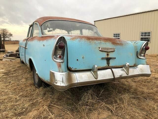 1956 Green Chevrolet Bel Air/150/210 Sedan