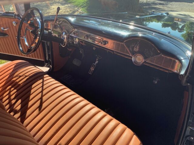 1956 Black Chevrolet Bel Air/150/210 Coupe