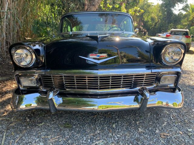 1956 Black Chevrolet Bel Air/150/210 Coupe