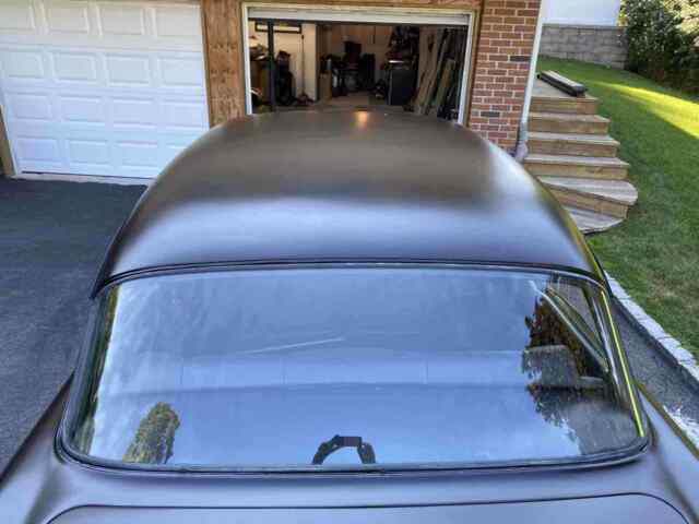 1956 Black Chevrolet Bel Air/210/150 Sedan 2 door post