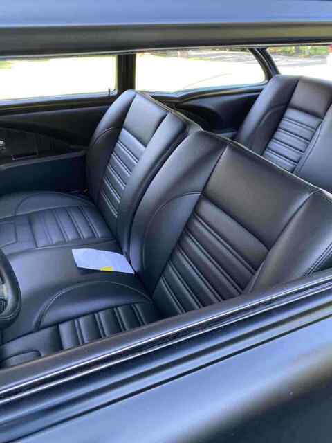 1956 Black Chevrolet Bel Air/210/150 Sedan 2 door post