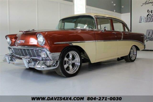 1956 Brown Chevrolet Bel Air/150/210 Sedan