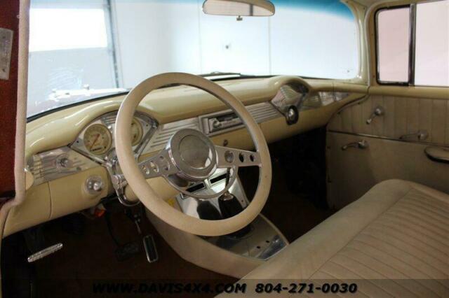1956 Brown Chevrolet Bel Air/150/210 Sedan