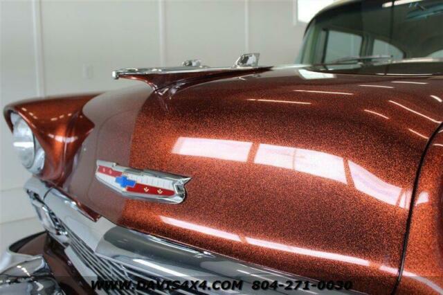 1956 Brown Chevrolet Bel Air/150/210 Sedan