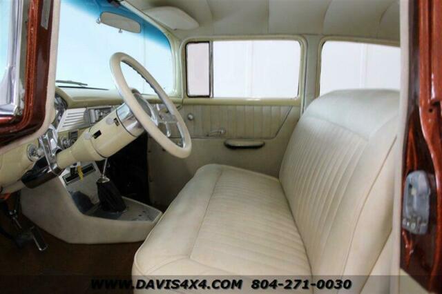 1956 Brown Chevrolet Bel Air/150/210 Sedan