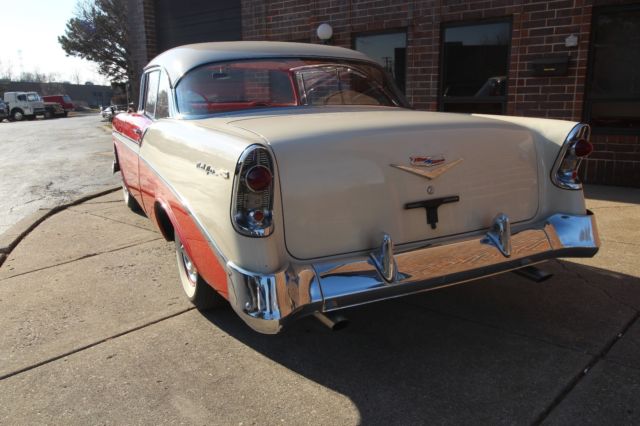 1956 Red Chevrolet Bel Air/150/210