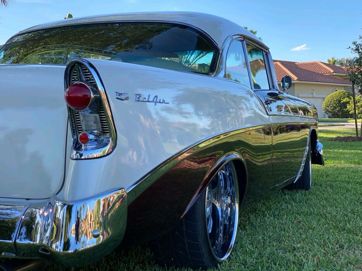 1956 Blue Chevrolet Bel Air/150/210 Coupe