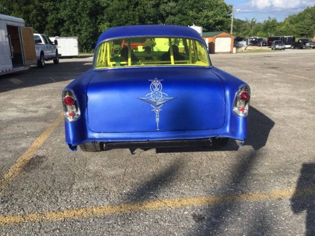 1956 Blue Chevrolet Bel Air/150/210 Coupe