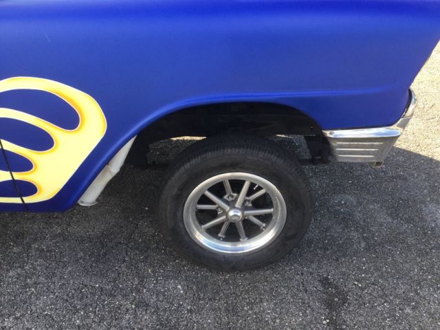 1956 Blue Chevrolet Bel Air/150/210 Coupe