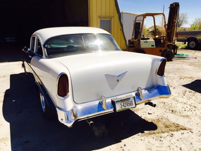 1956 Blue Chevrolet Bel Air/150/210