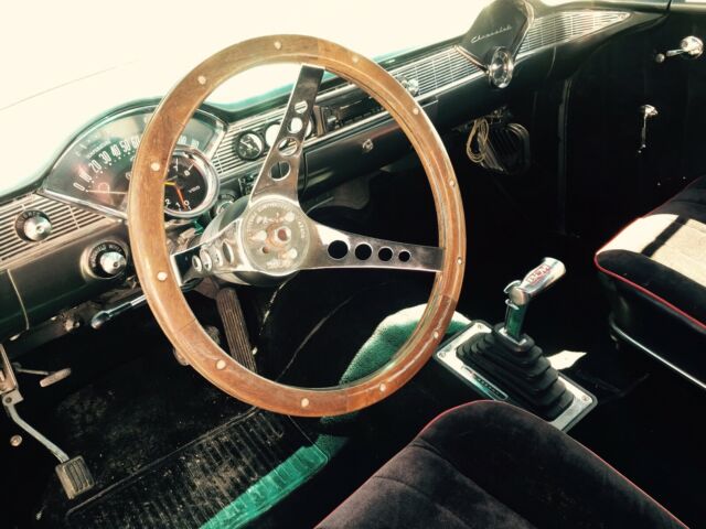 1956 Blue Chevrolet Bel Air/150/210