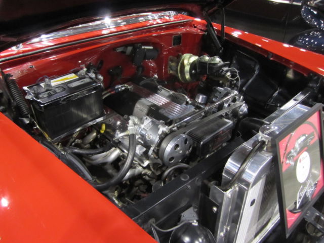 1956 Red Chevrolet Bel Air/150/210 Coupe