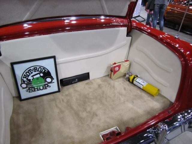 1956 Red Chevrolet Bel Air/150/210 Coupe