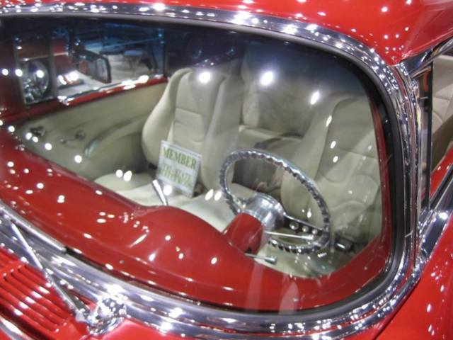 1956 Red Chevrolet Bel Air/150/210 Coupe