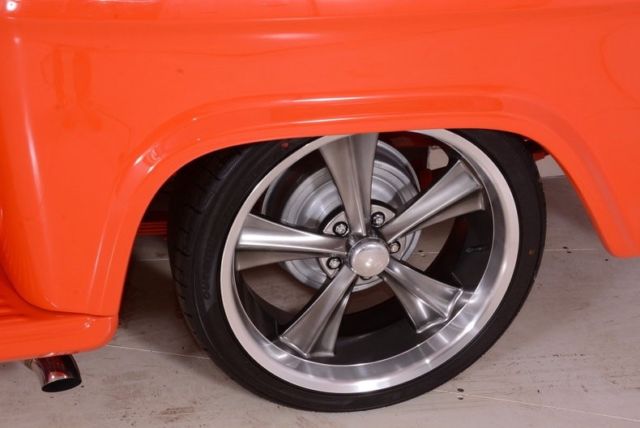 1956 Orange Chevrolet C-10 Pickup Truck