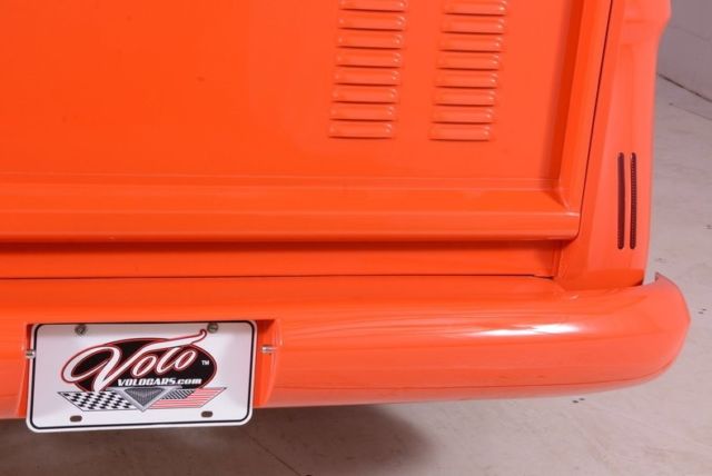 1956 Orange Chevrolet C-10 Pickup Truck