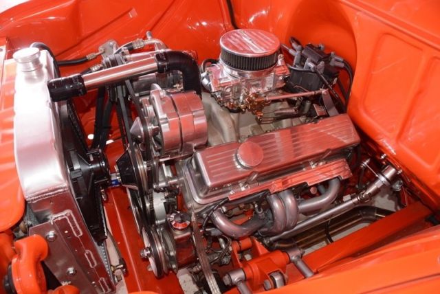1956 Orange Chevrolet C-10 Pickup Truck