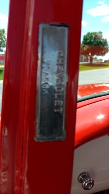 1956 HUGGER ORANGE Chevrolet Other Pickups CAMEO PICKUP