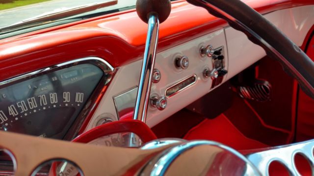 1956 HUGGER ORANGE Chevrolet Other Pickups CAMEO PICKUP