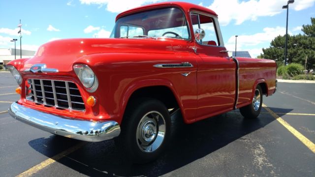 1956 HUGGER ORANGE Chevrolet Other Pickups CAMEO PICKUP
