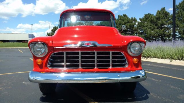 1956 HUGGER ORANGE Chevrolet Other Pickups CAMEO PICKUP