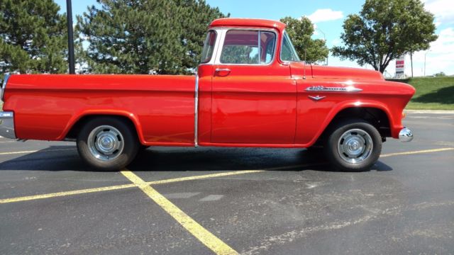 1956 HUGGER ORANGE Chevrolet Other Pickups CAMEO PICKUP
