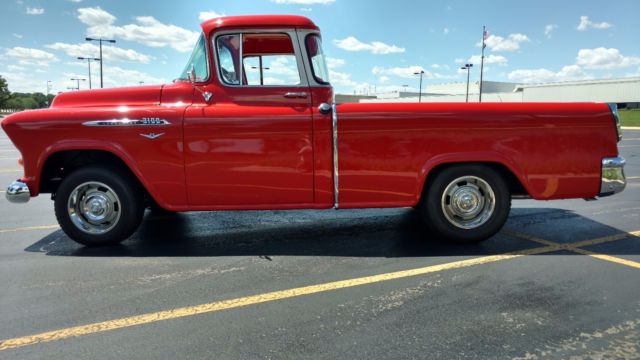 1956 HUGGER ORANGE Chevrolet Other Pickups CAMEO PICKUP