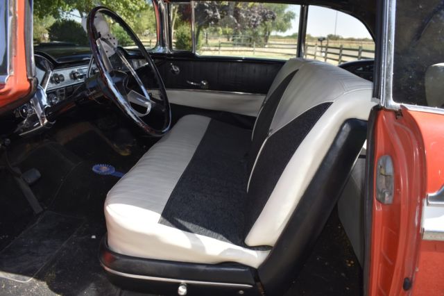 1956 Red/White Chevrolet Bel Air/150/210 Convertible