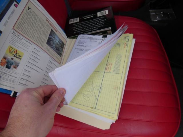 1956 Blue/Silver Chevrolet Corvette Convertible