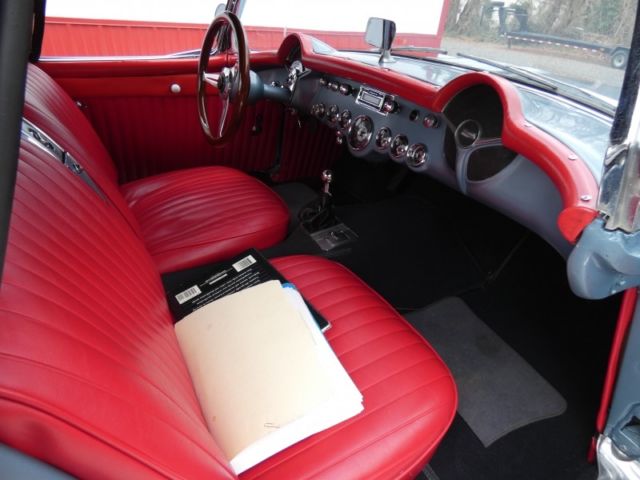 1956 Blue/Silver Chevrolet Corvette Convertible