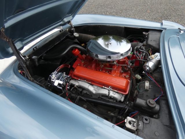 1956 Blue/Silver Chevrolet Corvette Convertible