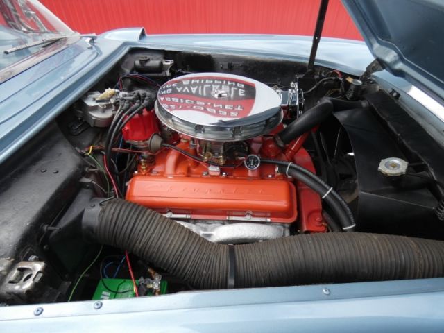 1956 Blue/Silver Chevrolet Corvette Convertible