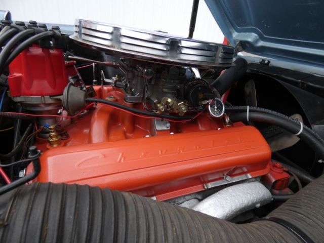 1956 Blue/Silver Chevrolet Corvette Convertible