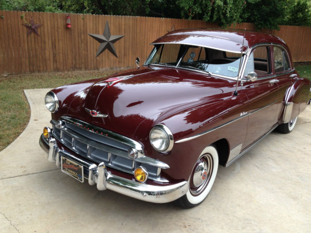 1949 Maroon Chevrolet Bel Air/150/210 Sedan