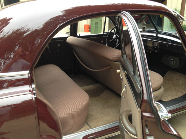 1949 Maroon Chevrolet Bel Air/150/210 Sedan