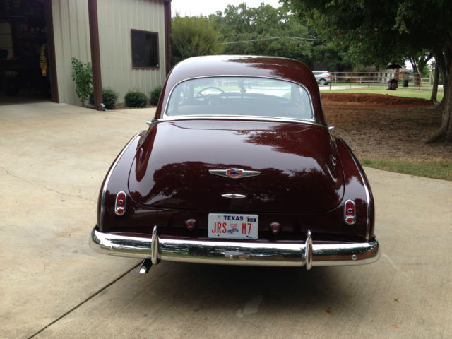 1949 Maroon Chevrolet Bel Air/150/210 Sedan