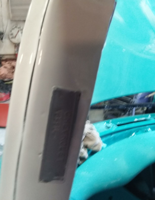 1956 Blue/white Chevrolet Del Ray 2 door