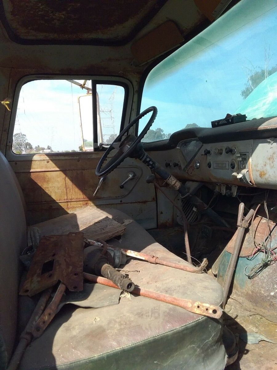 1956 Green Chevrolet LCF Pickup