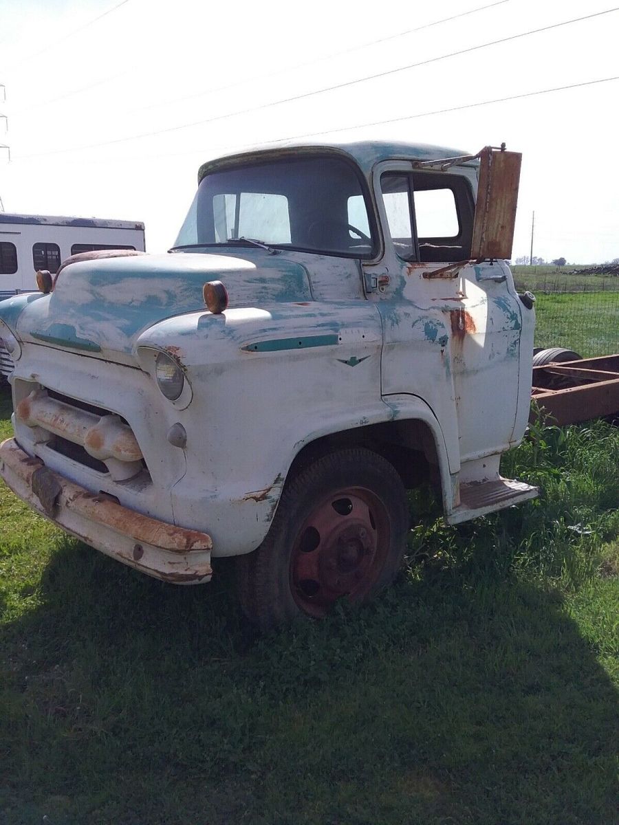 1956 Green Chevrolet LCF Pickup