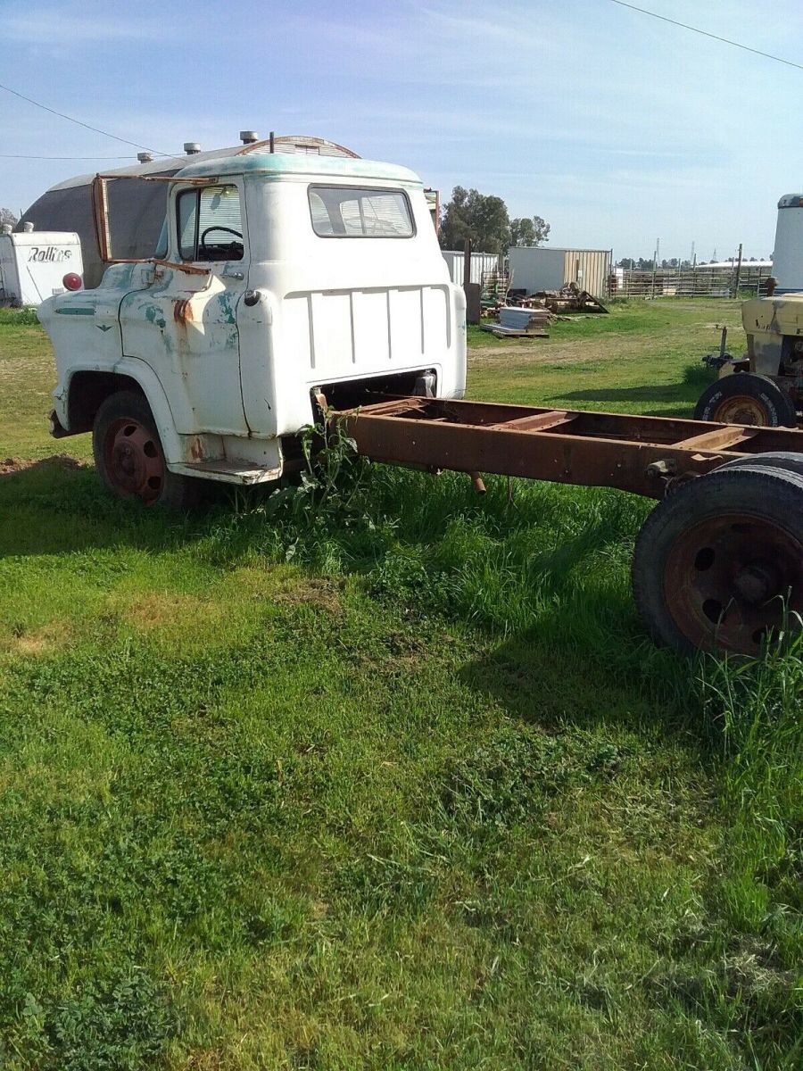 1956 Green Chevrolet LCF Pickup