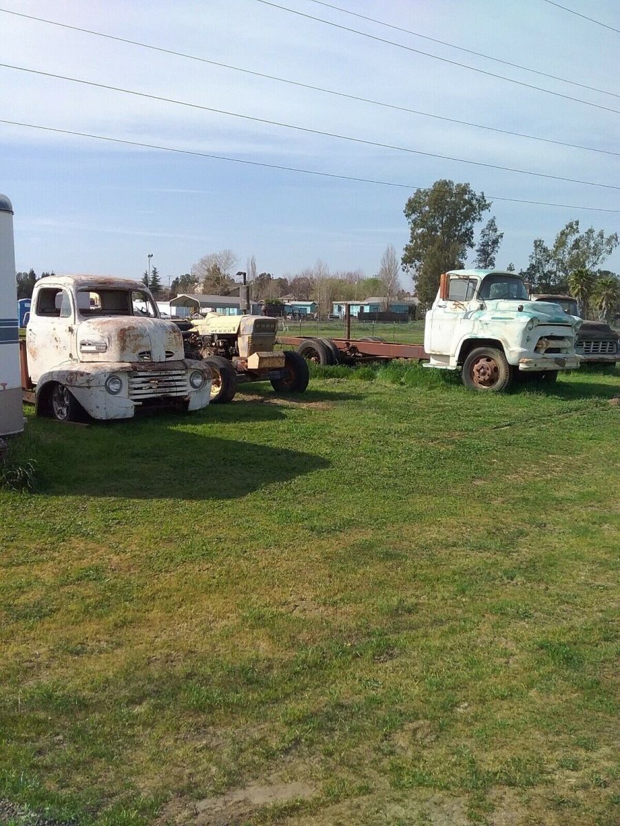 1956 Green Chevrolet LCF Pickup
