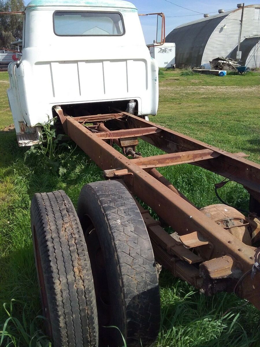 1956 Green Chevrolet LCF Pickup