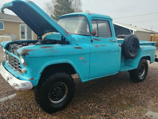 1956 Blue Chevrolet Other Pickups Standard Cab Pickup