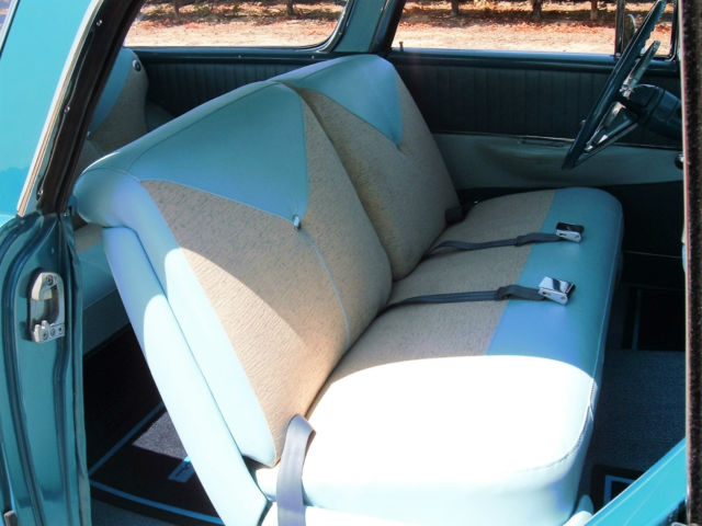 1956 Harbor Blue over Nassau Blue Chevrolet Bel Air/150/210 Wagon