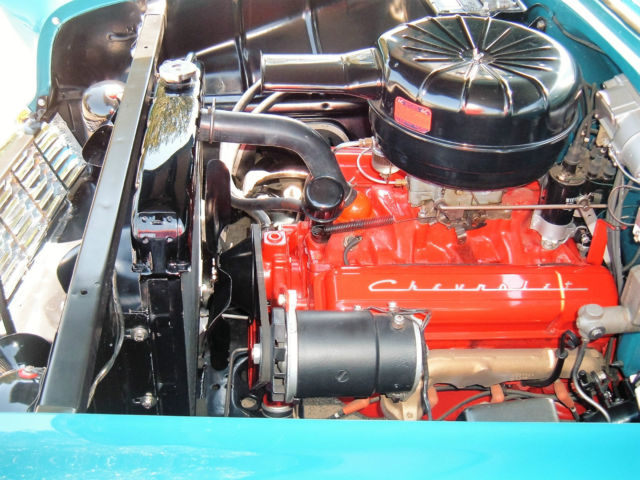 1956 Harbor Blue over Nassau Blue Chevrolet Bel Air/150/210 Wagon