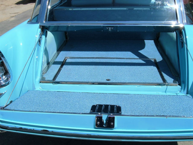 1956 Harbor Blue over Nassau Blue Chevrolet Bel Air/150/210 Wagon